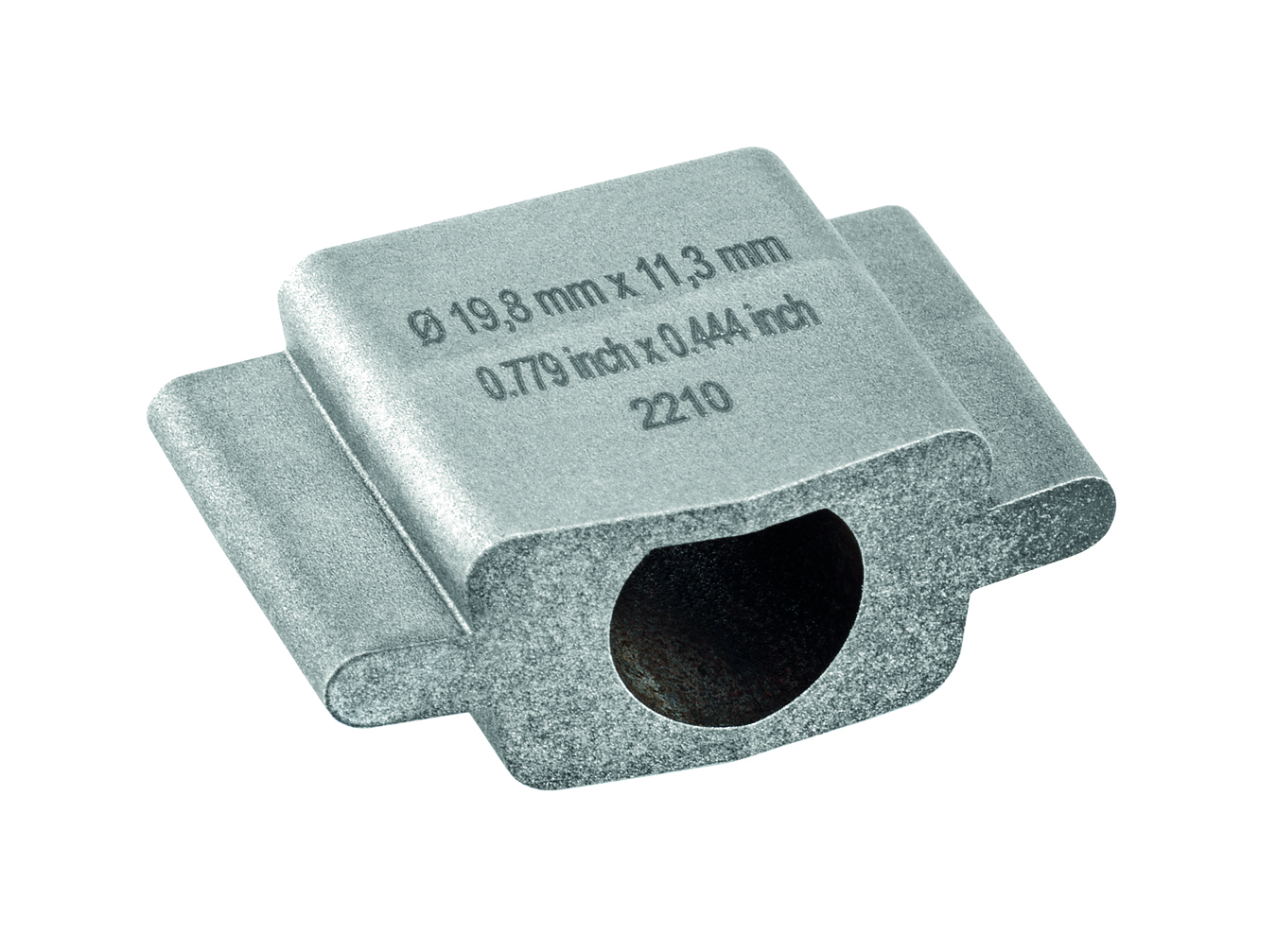 Foto of  Stempel 20mm x 11,9mm - Voor Gatenpons SUB-MIN-D 9-polig 