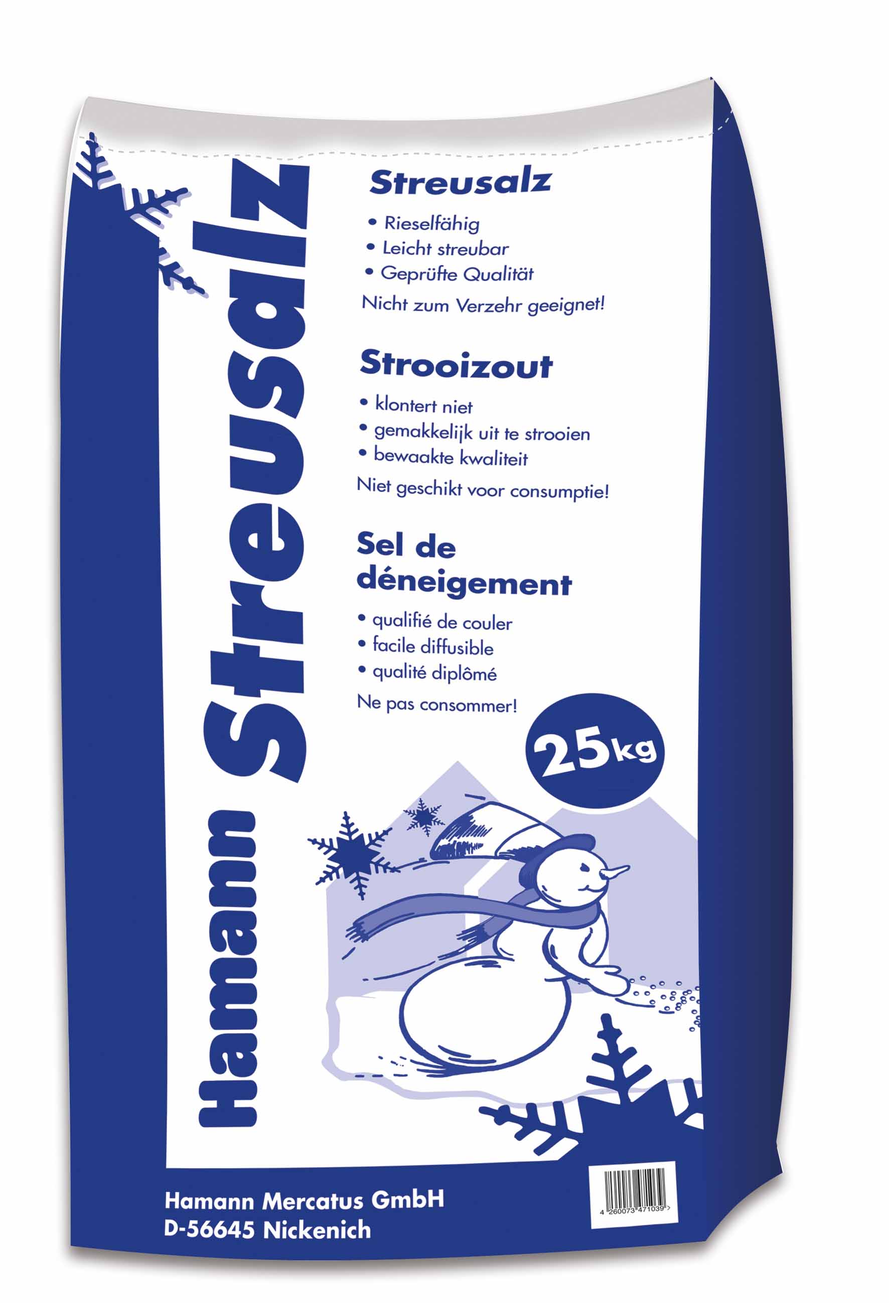 Foto of  Strooizout in papieren zak, 25kg 