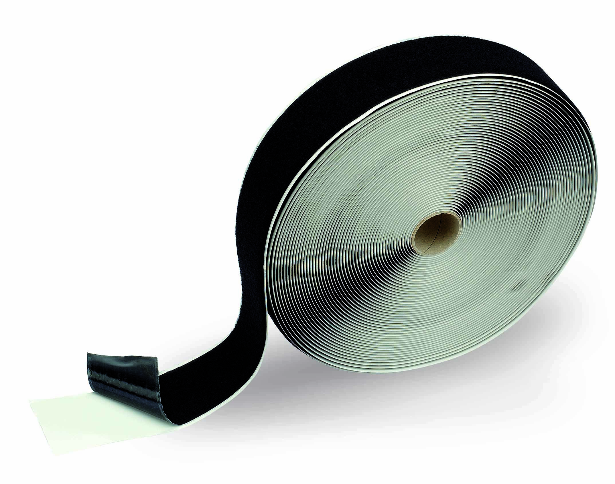Foto of  Zelfklevend Klitteband op rol, 20mm x 10 meter, zwart 