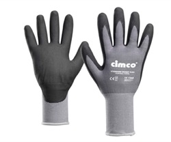  Werkhandschoenen Standard Skinny Flex, zwart/grijs, Maat 8/M 