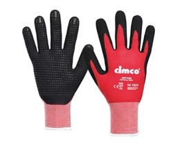  Werkhandschoenen Grip Flex, zwart/rood, Maat 10/XL 