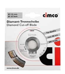  Diamantslijpschijf betonklinkers diameter 180 mm 